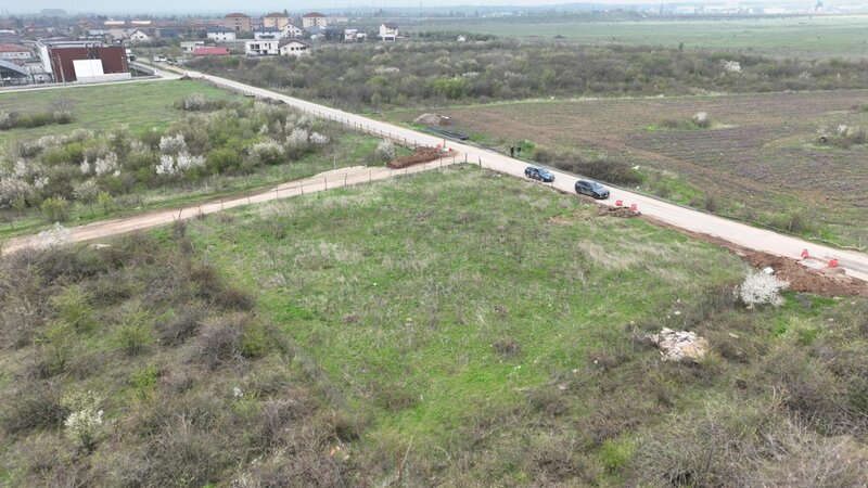 Mogosoaia, teren intravilan, suprafata 932.64 mp cu deschidere de 20.17m