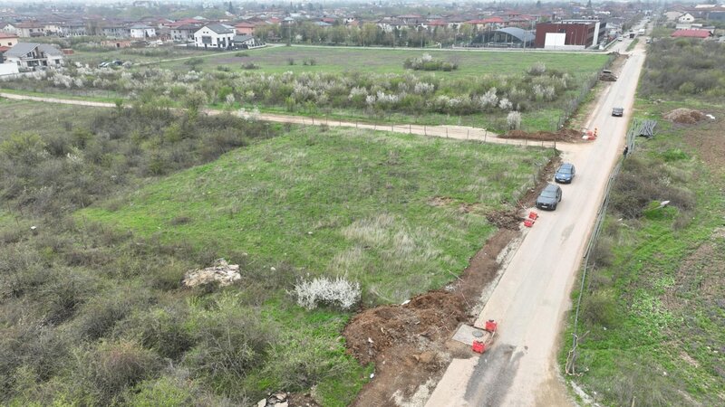 Mogosoaia, teren intravilan, suprafata 932.64 mp cu deschidere de 20.17m